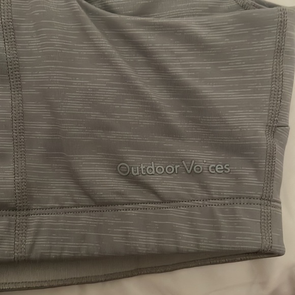 Outdoor Voices TechSweat crop top in grey sz XS - Picture 8 of 9